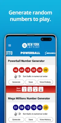 NY Lottery Results android App screenshot 1